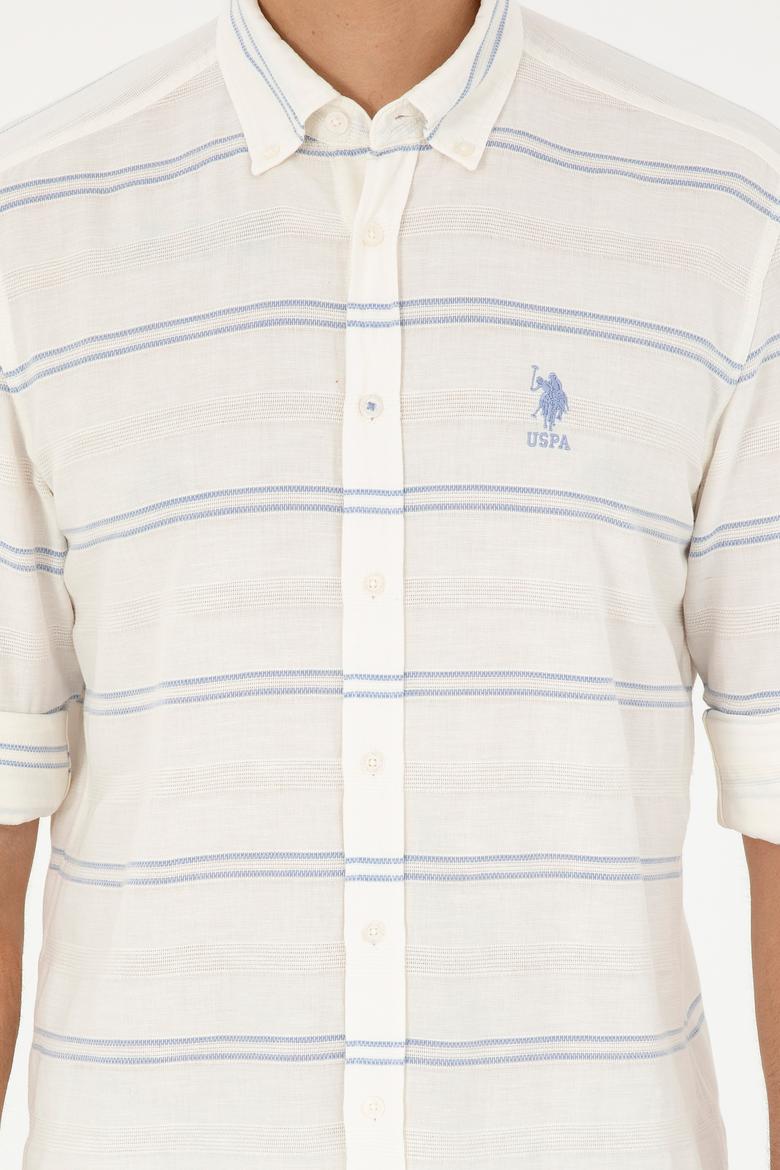 Erkek Açık Mavi Uzun Kollu Gömlek - 50282822006