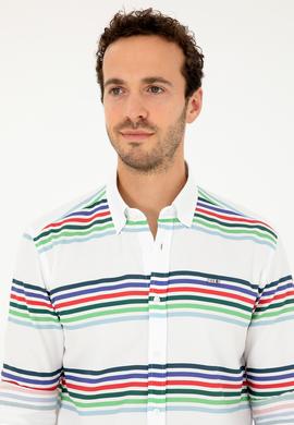 Erkek Lacivert Uzun Kollu Gömlek - 50282863005