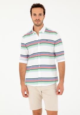 Erkek Lacivert Uzun Kollu Gömlek - 50282863005