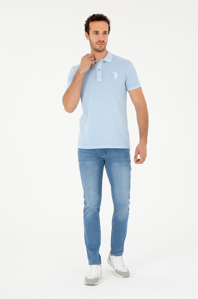 Erkek Mavi Jean Pantolon