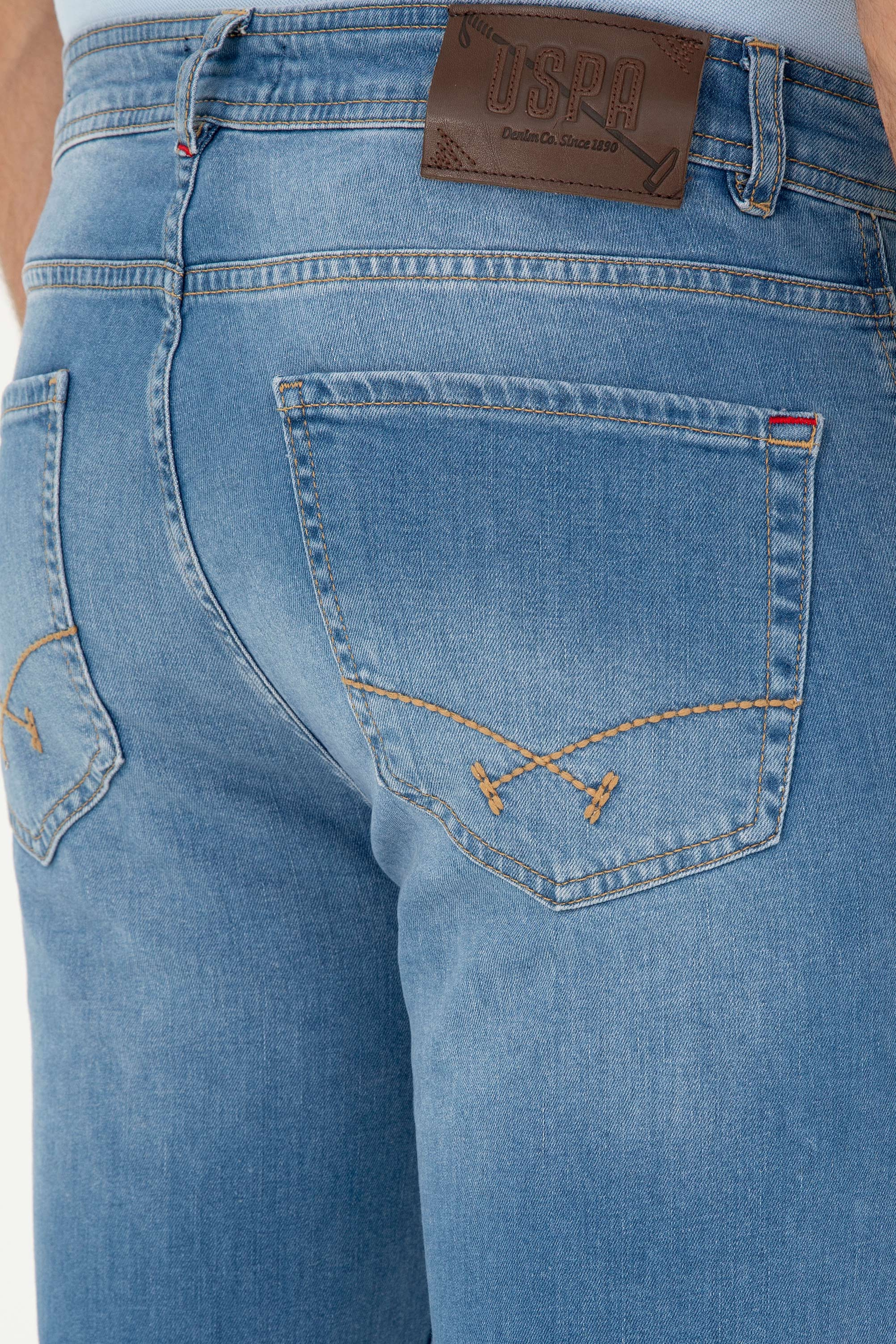 Erkek Mavi Jean Pantolon