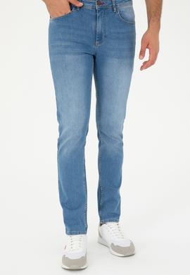 Erkek Mavi Jean Pantolon - 50281080032
