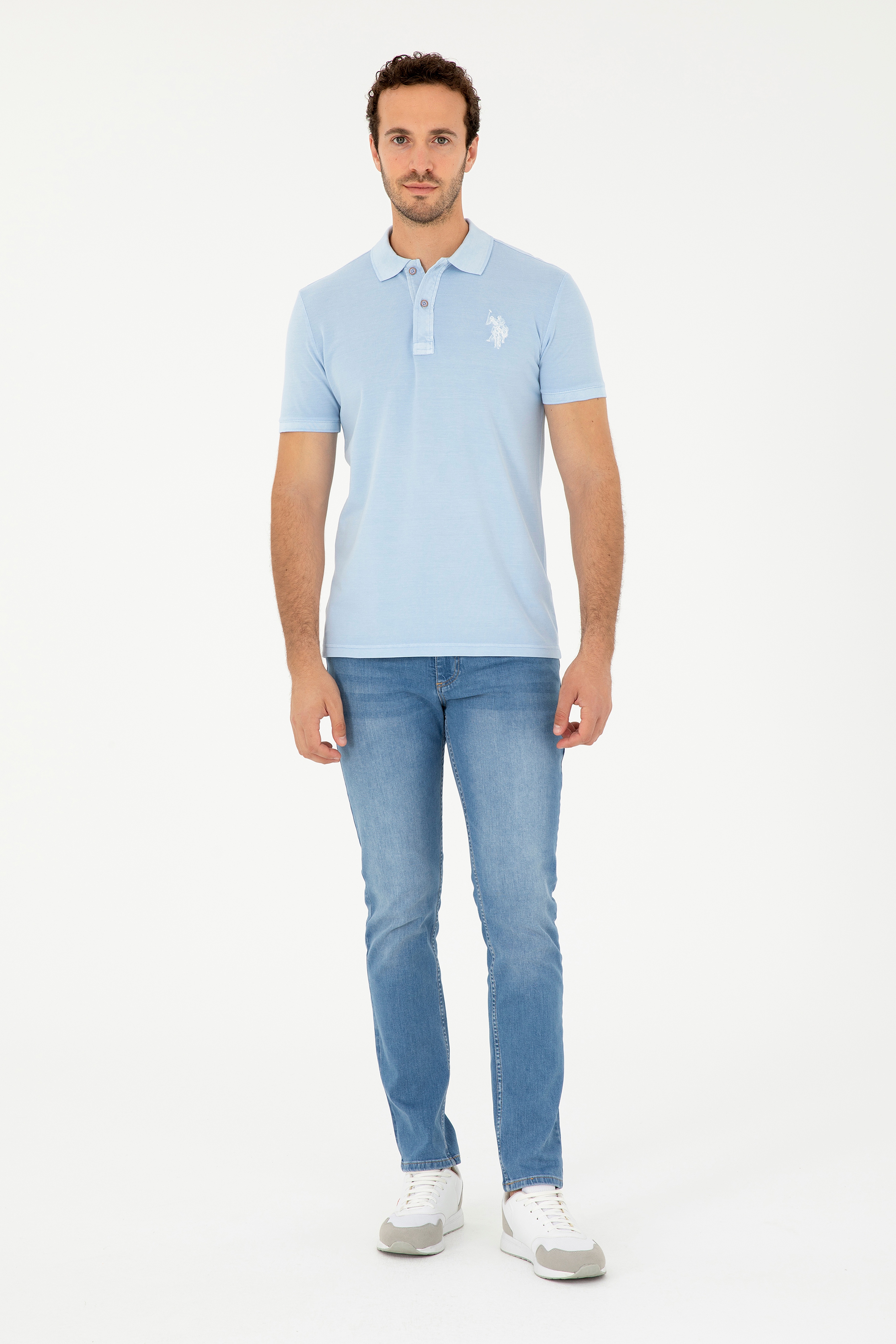 Erkek Mavi Jean Pantolon