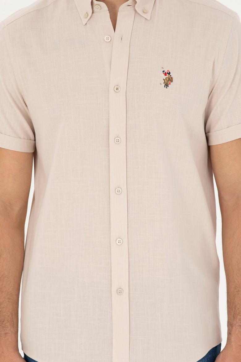 Erkek Taş Kısa Kollu Gömlek - 50282582044