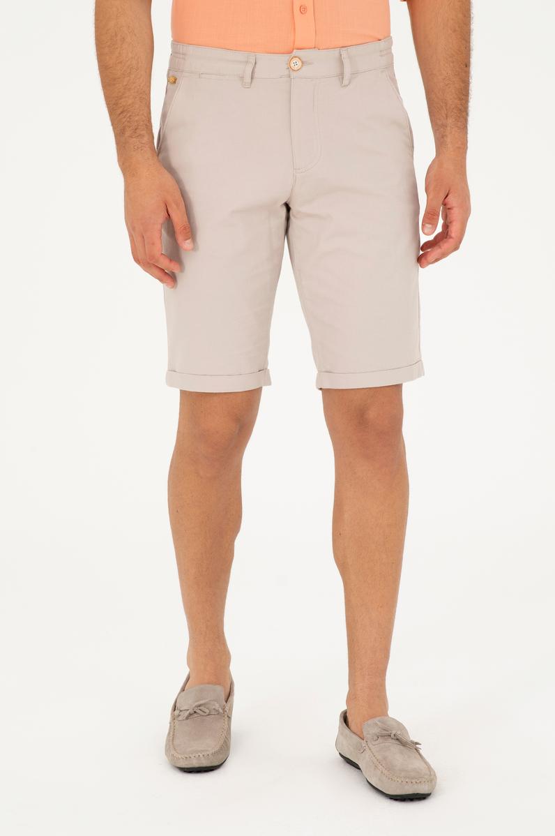 Erkek Taş Dokuma Şort