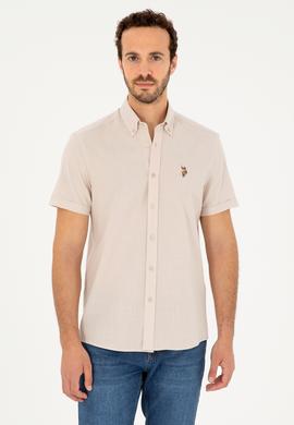 Erkek Taş Kısa Kollu Gömlek - 50282582044