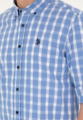 Erkek Lacivert Uzun Kollu Gömlek - 50288665024