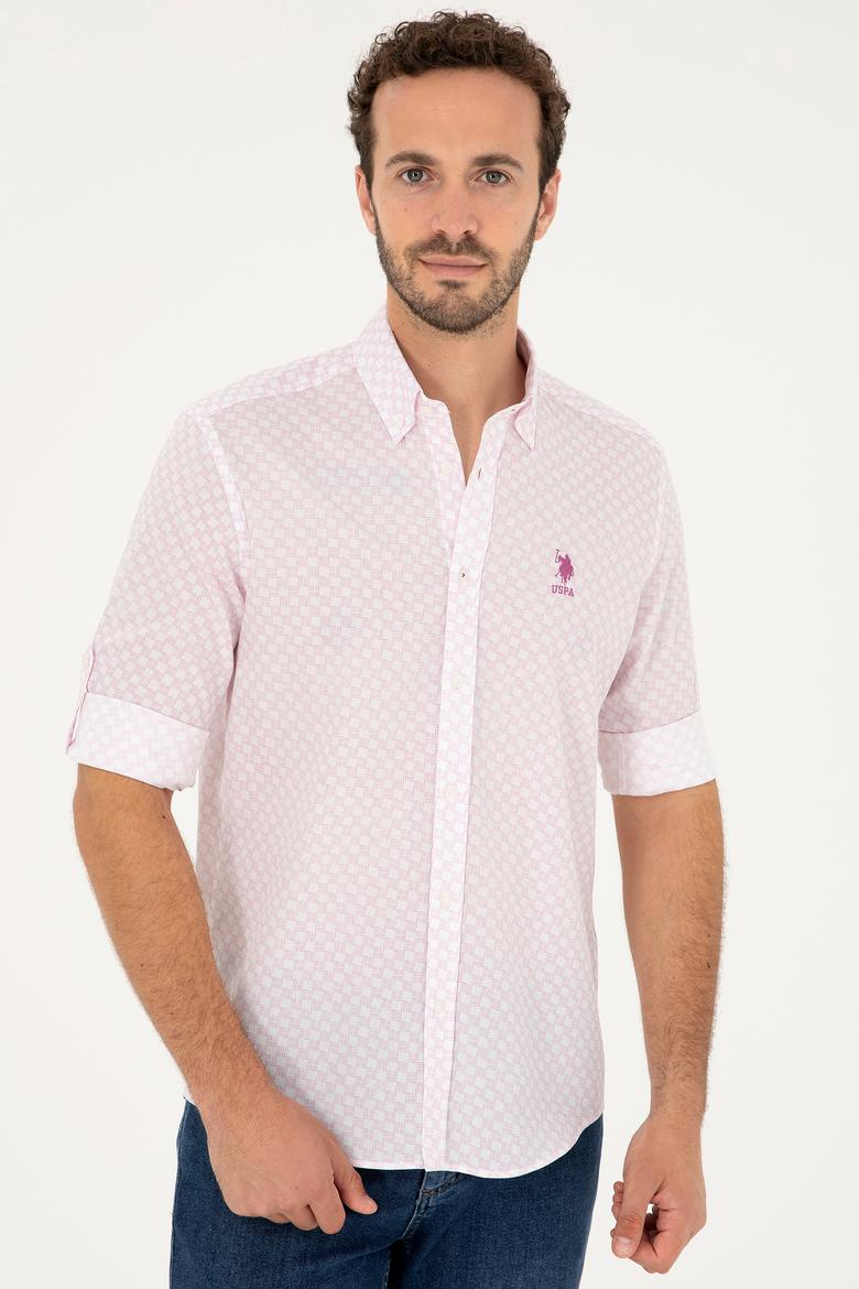 Erkek Menekşe Uzun Kollu Gömlek - 50282861005