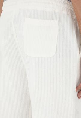 Erkek Ekru Örme Şort - 50282010049