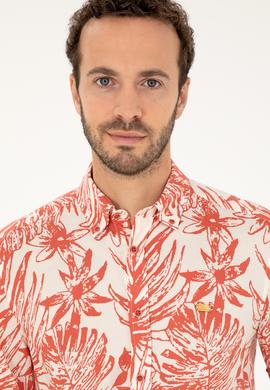 Erkek Pudra Kısa Kollu Gömlek - 50283666014