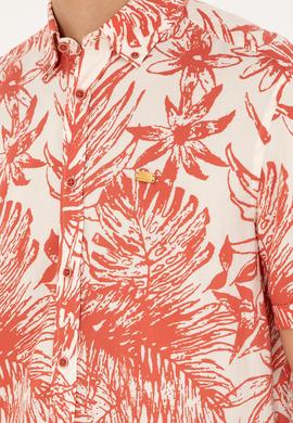 Erkek Pudra Kısa Kollu Gömlek - 50283666014