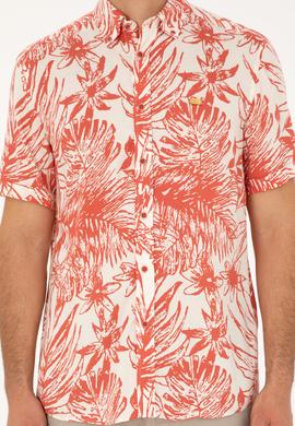 Erkek Pudra Kısa Kollu Gömlek - 50283666014