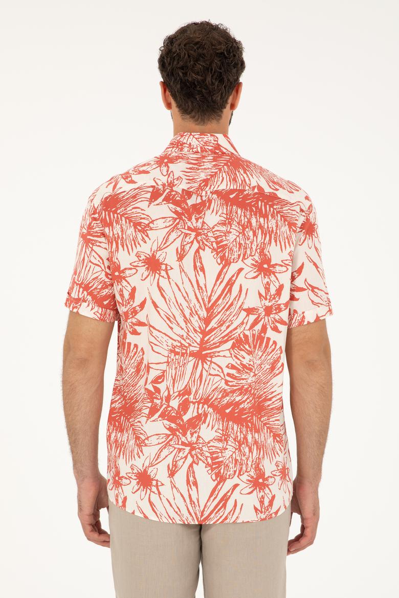 Erkek Pudra Kısa Kollu Gömlek - 50283666014