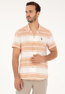 Erkek Kiremit Kısa Kollu Gömlek - 50283784016