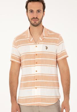 Erkek Kiremit Kısa Kollu Gömlek - 50283784016