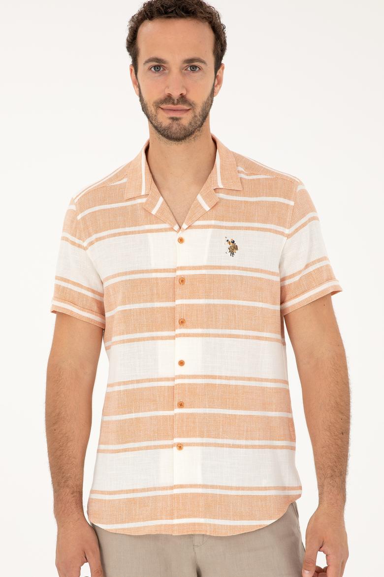 Erkek Kiremit Kısa Kollu Gömlek - 50283784016