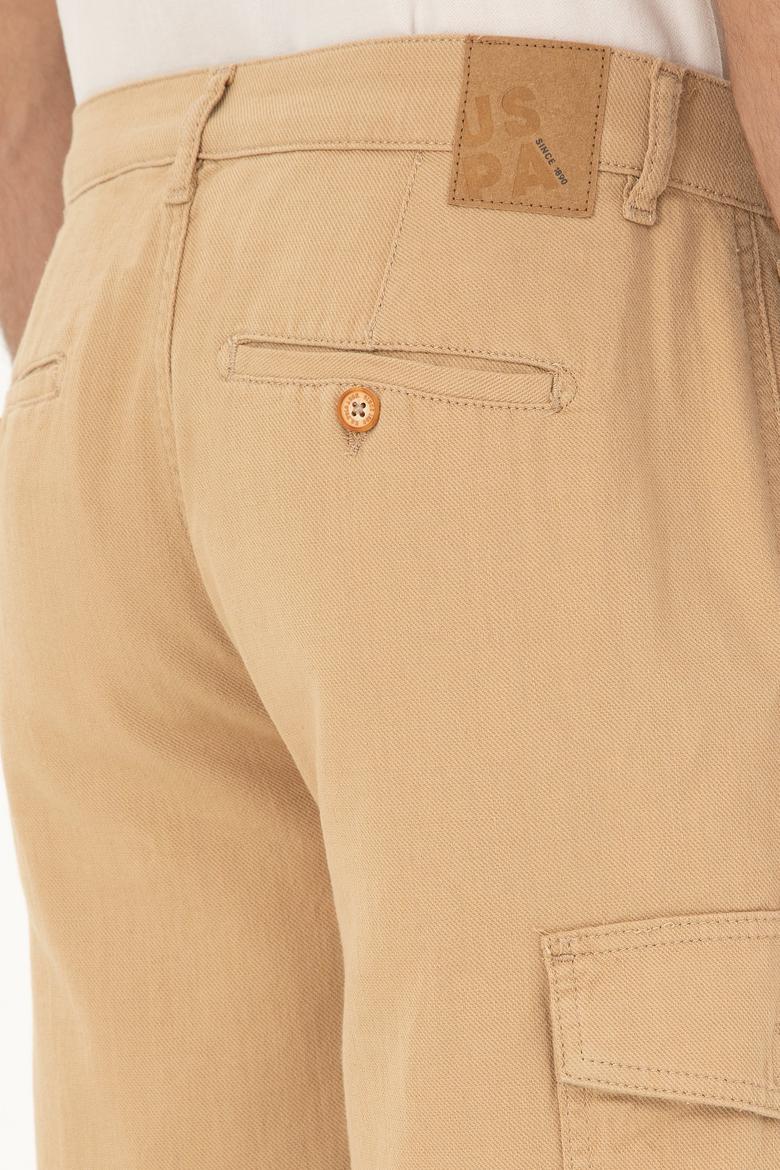 Erkek Camel Dokuma Şort - 50283941031