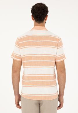 Erkek Kiremit Kısa Kollu Gömlek - 50283784016