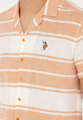 Erkek Kiremit Kısa Kollu Gömlek - 50283784016