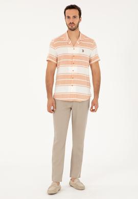 Erkek Kiremit Kısa Kollu Gömlek - 50283784016