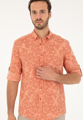 Erkek Pudra Uzun Kollu Gömlek - 50283356016