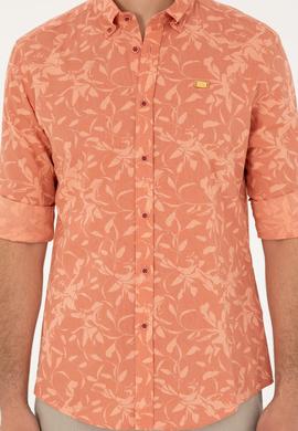 Erkek Pudra Uzun Kollu Gömlek - 50283356016