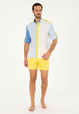 Erkek Sarı Deniz Şortu - 50282927020