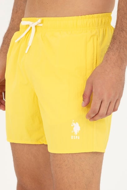 Erkek Sarı Deniz Şortu