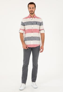 Erkek Lacivert Uzun Kollu Gömlek - 50283348003