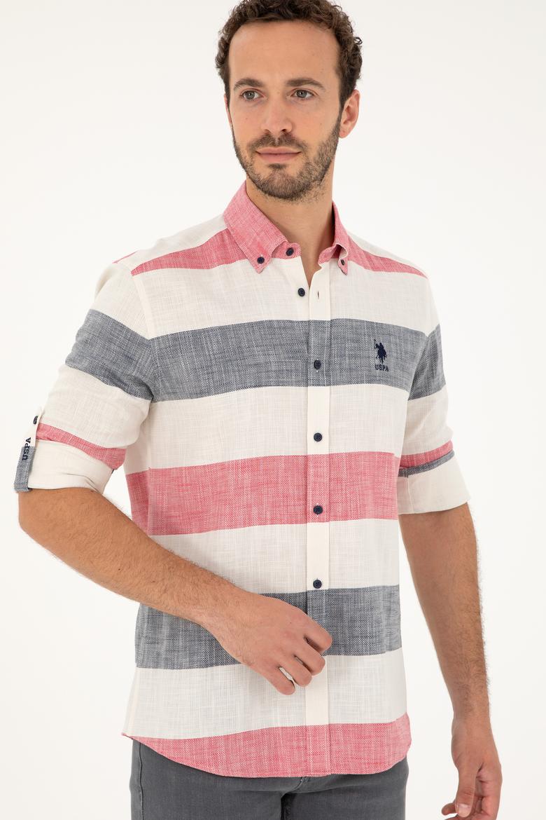 Erkek Lacivert Uzun Kollu Gömlek - 50283348003