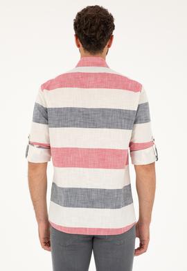 Erkek Lacivert Uzun Kollu Gömlek - 50283348003