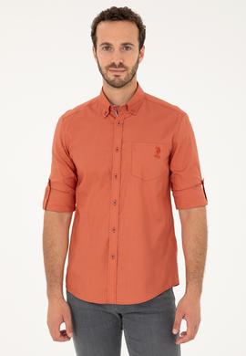 Erkek Pudra Uzun Kollu Gömlek - 50284626016