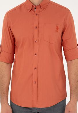 Erkek Pudra Uzun Kollu Gömlek - 50284626016