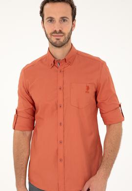 Erkek Pudra Uzun Kollu Gömlek - 50284626016