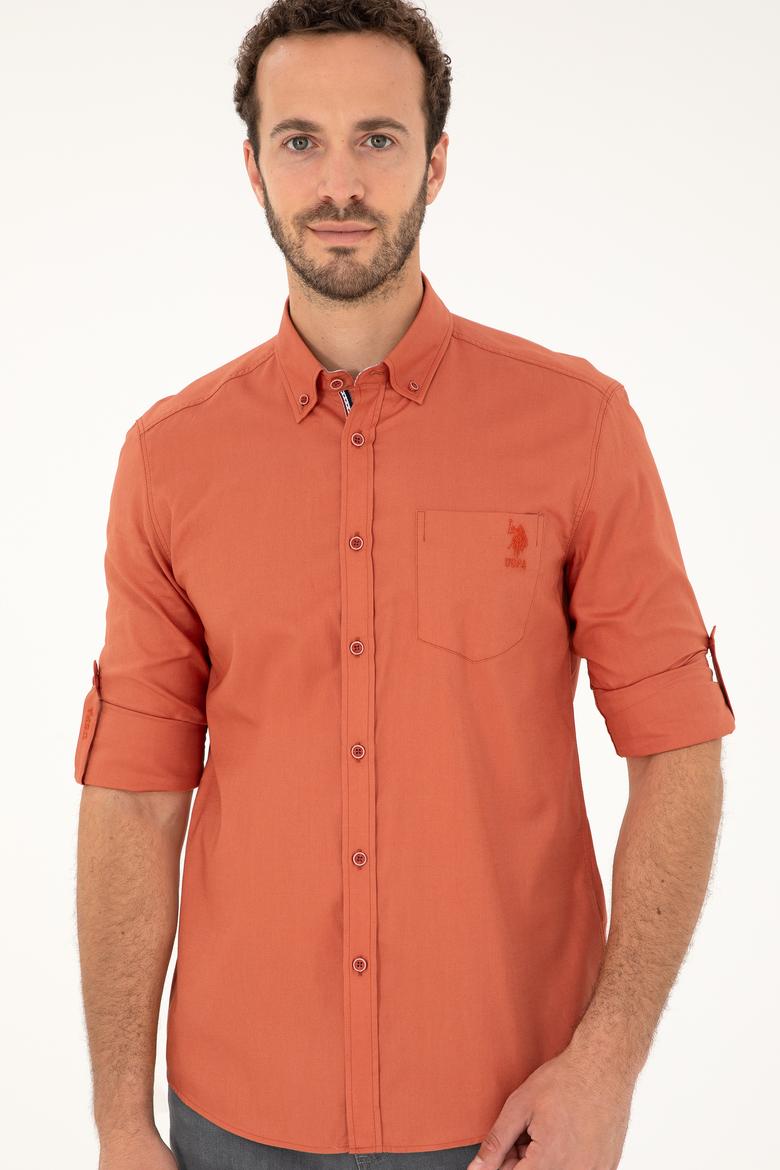 Erkek Pudra Uzun Kollu Gömlek - 50284626016