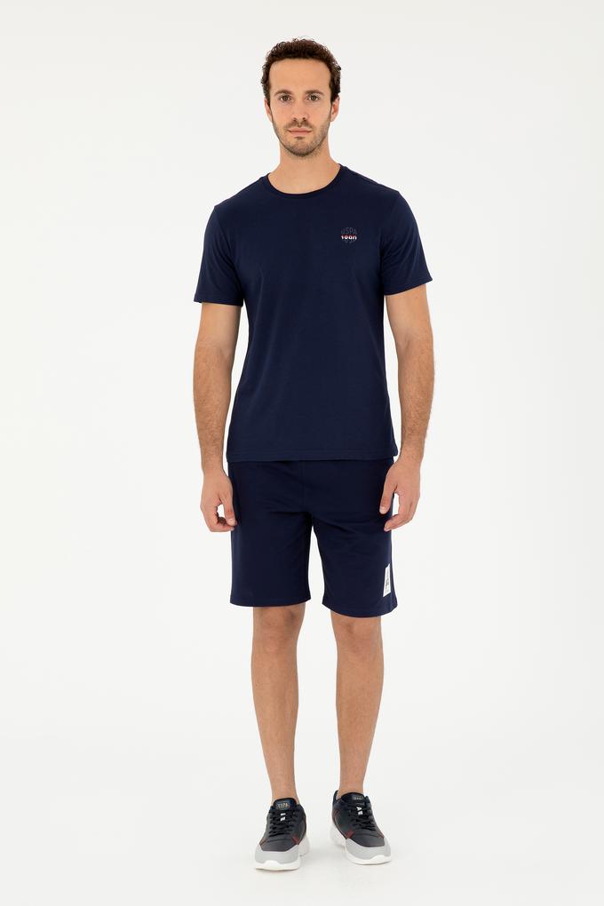 Erkek Lacivert Örme Şort