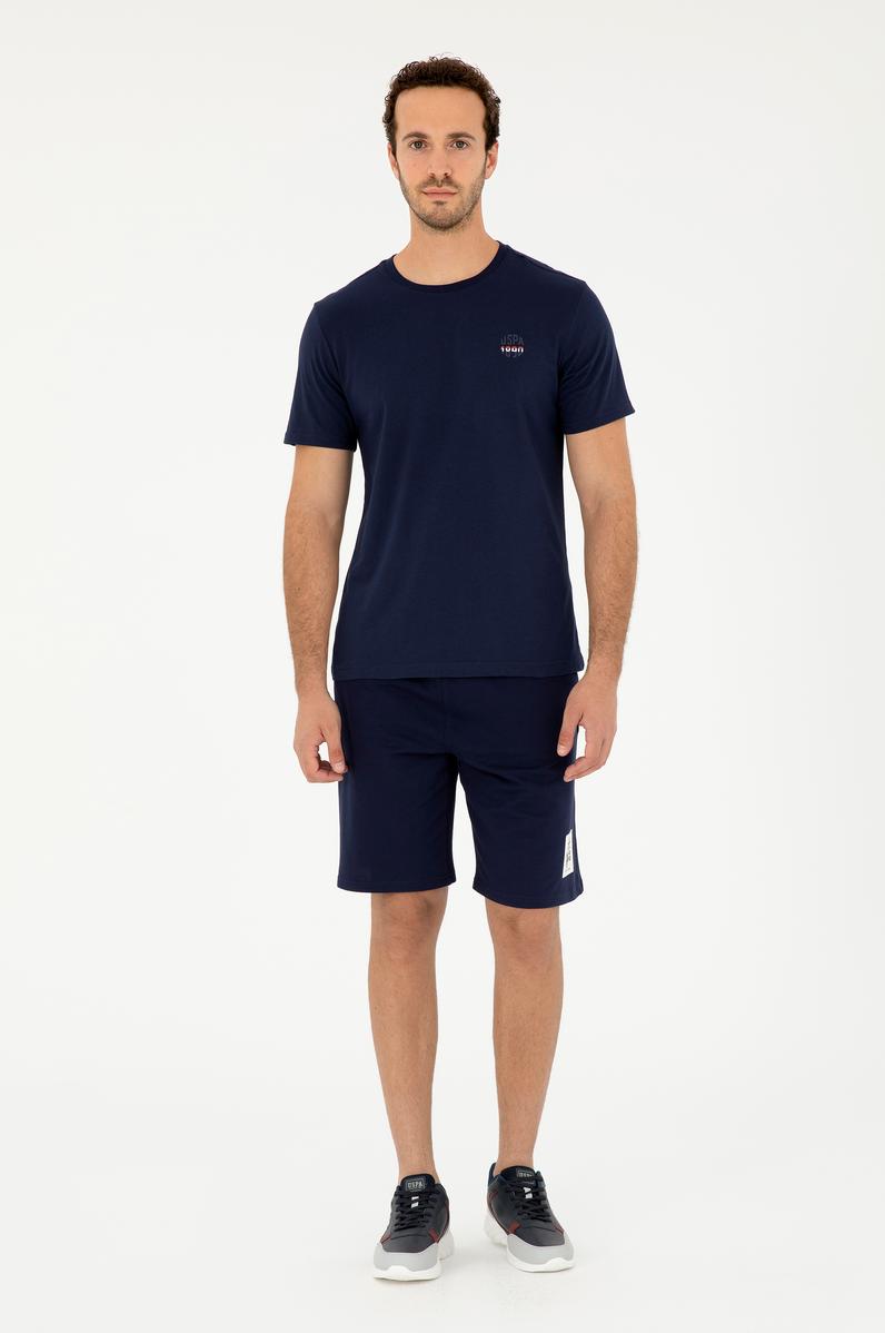 Erkek Lacivert Örme Şort