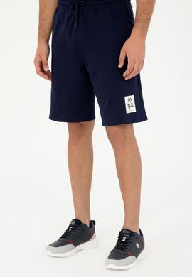 Erkek Lacivert Örme Şort - 50289285034