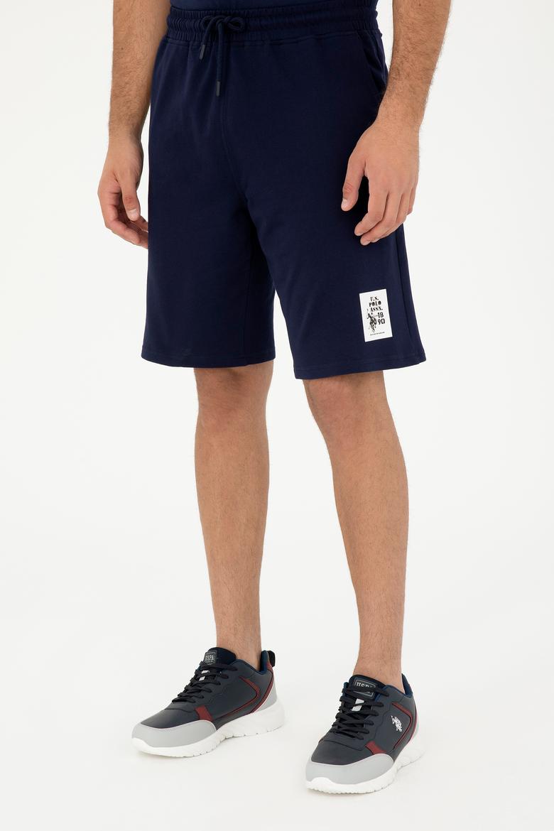 Erkek Lacivert Örme Şort - 50289285034