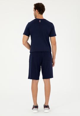 Erkek Lacivert Örme Şort - 50289285034