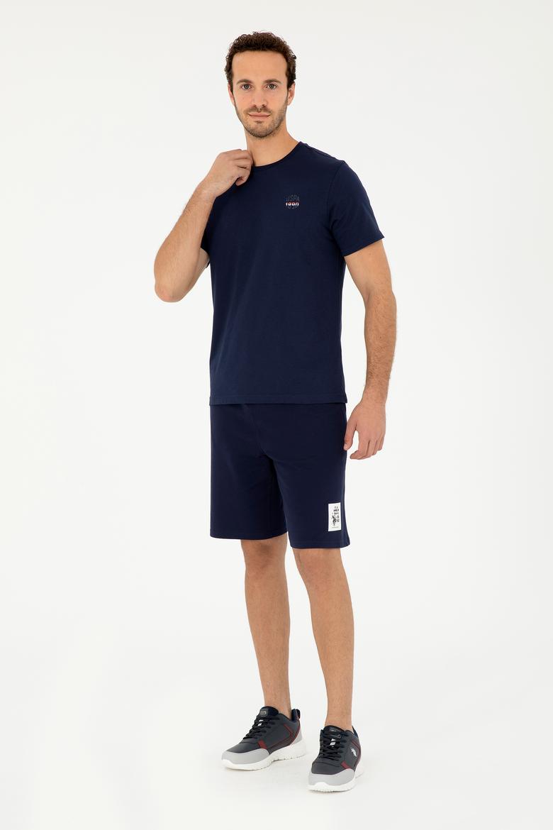 Erkek Lacivert Örme Şort - 50289285034