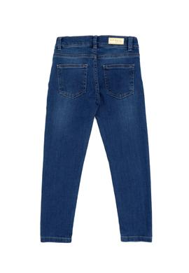 Kız Çocuk Koyu Mavi Jean Pantolon - 50283884001