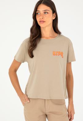 Kadın Açık Haki Tişört - 50286050003