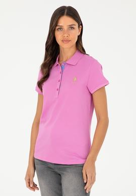 Kadın Menekşe Basic Tişört - 50280065126