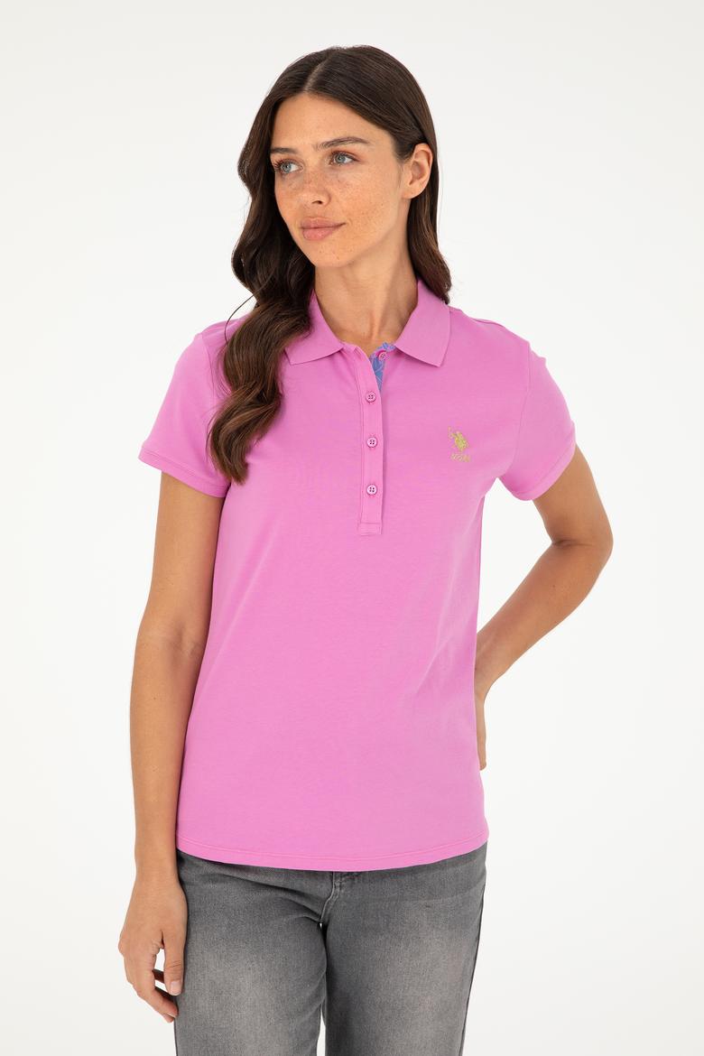 Kadın Menekşe Basic Tişört - 50280065126