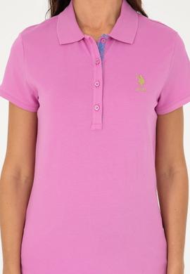 Kadın Menekşe Basic Tişört - 50280065126