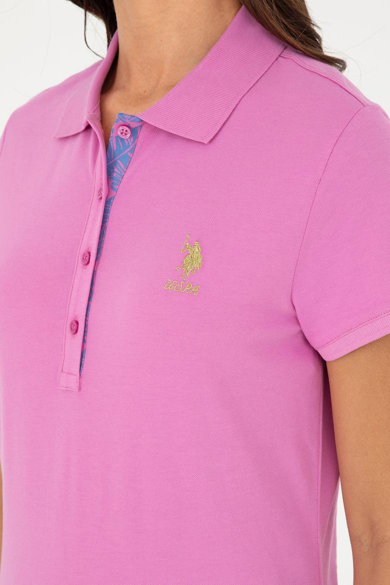 Kadın Menekşe Basic Tişört - 50280065126