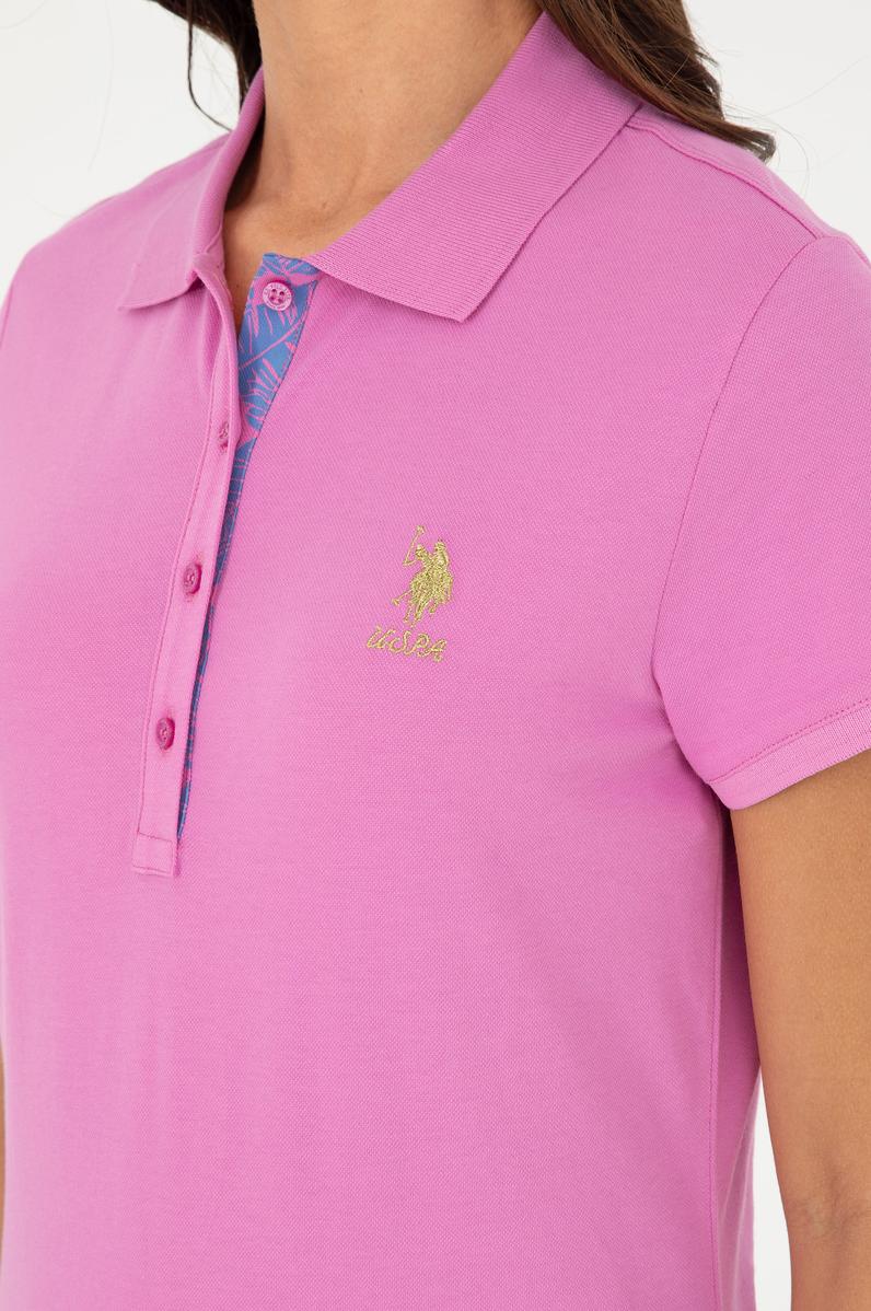 Kadın Menekşe Basic Tişört