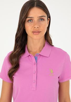 Kadın Menekşe Basic Tişört - 50280065126