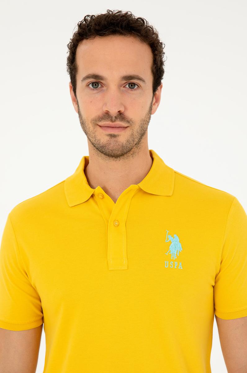 Erkek Safran Basic Tişört